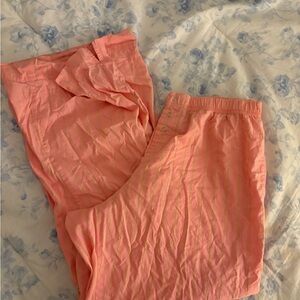 Bath & Body Works Coral and Yellow Striped Garment